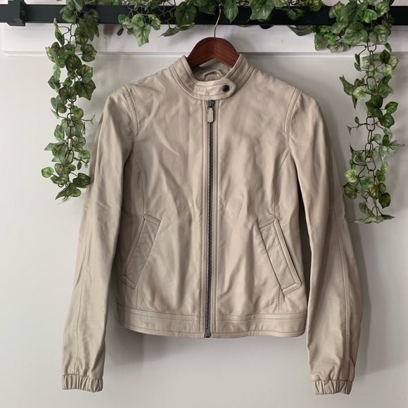 Coach Jackets & Blazers - Coach Genuine Leather Moto Jackets & Coats